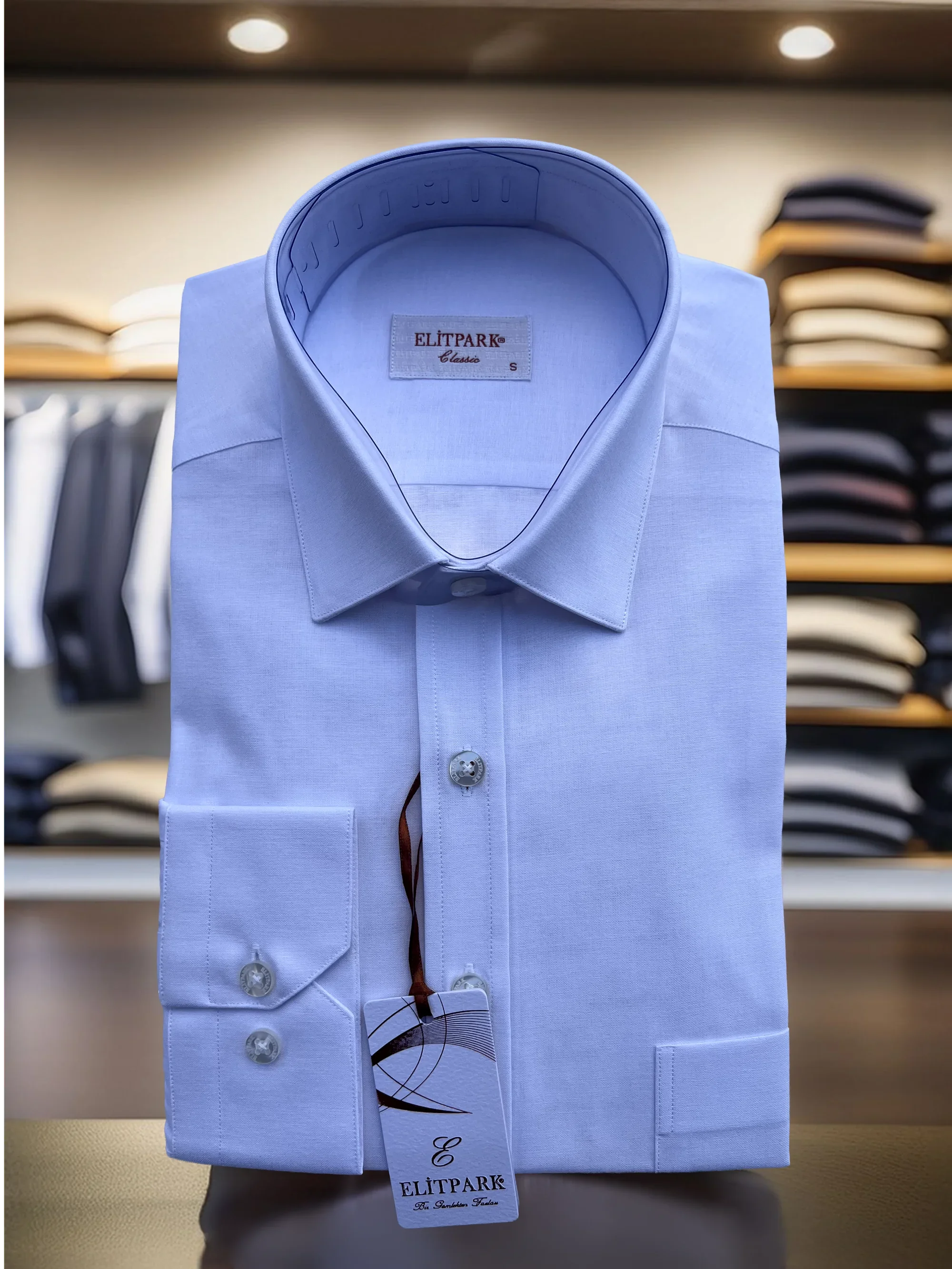 Modern Essential Düz Pamuklu Cepli Erkek Gömlek